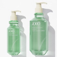 Impression d'étiquettes personnalisées Mingdun, bouteille de shampooing en plastique noir semi-transparente de 16 oz (500 ml) avec pompe dorée mate