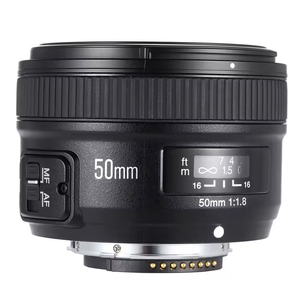 Yongnuo YN50mm F1.8 N AF objectif plus grande ouverture mise au point automatique pour <span class=keywords><strong>appareil</strong></span> <span class=keywords><strong>photo</strong></span> reflex numérique <span class=keywords><strong>Nikon</strong></span> nouveau D7200 D5300 D5200 <span class=keywords><strong>D750</strong></span> D500 D4s - Product Image 3