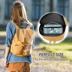 <b>Insulated</b> <b>Lunch</b> Bag for Women Men, Compact Thermal Cooler Tote with Zipper Mesh Pocket, Lightweight Reusable <b>Lunch</b> <b>Box</b> Bag - Product Image 4