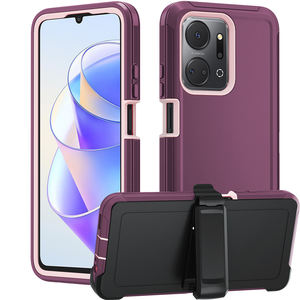 Étui de protection robuste 3 en 1 Armor Heavy Duty pour téléphone portable <span class=keywords><strong>HuaWei</strong></span> Honor X7A, accessoires pour téléphone portable, étui de protection robuste - Product Image 4