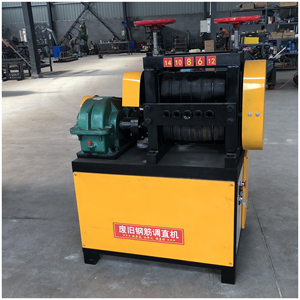 Fully Automatic Used Steel <strong>Scrap</strong> Straightening Machine 6-14mm Recycling Iron Wire Rod <strong>Rebar</strong> Straight - Product Image 5