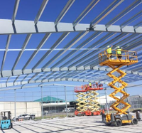 Conception de système de stockage avec rayonnages et plancher en mezzanine pour entrepôt à structure métallique multi-étages