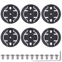 Adaptateur de montage pour ordinateur de vélo 4 en 1 pour Garmin, support pour capteur de puissance de vélo, étui avec vis filetées