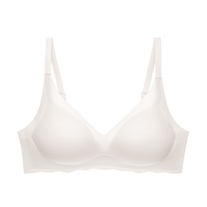 Nueva ropa interior de copa fija <span class=keywords><strong>desnuda</strong></span> sin costuras de una pieza Sujetador de Mujer Sin aros Sujetador pequeño ajustable Sujetador push-up - Product Image 2