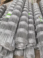 Clôture de ferme de clôture de bétail en fil galvanisé à haute résistance avec des panneaux de fer en métal fabriqués en Chine Type d'accessoire