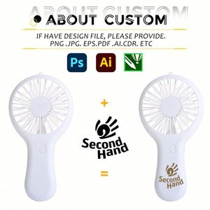 2025 New Portable Mini Fan Rechargeable Electric Fan with Mobile Phone Holder Creative <b>Gift</b> Handheld Fan With Custom Logo - Product Image 3