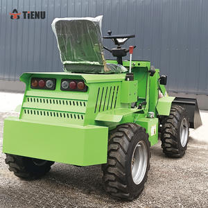 उन्नत फास्ट डिलीवरी मिनी कॉम्पैक्ट प्रीमियम गुणवत्ता 0.6टन 0.8टन व्हील लोडर इलेक्ट्रिक नई इलेक्ट्रिक मिनी लोडर - Product Image 4