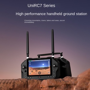 Station terrestre portable pour drone SIYI UniRC7 Pro, télécommande à double fréquence, 40 km, numéro de figurine un, <span class=keywords><strong>HD</strong></span> - Product Image 4