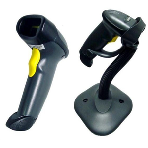 Zebra <span class=keywords><strong>Symbol</strong></span> LS2208 Scanner de codes-barres portable 1D LASER SCAN IP30 avec support - Product Image 1