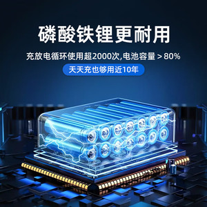 Shan Shuo Ups 1000va 800w en ligne avec batterie Li Fe Po4 pour équipement médical et instruments de précision - Product Image 6