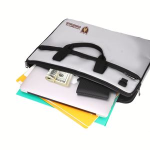 Sac à bandoulière imperméable de haute qualité pour ordinateur portable, résistant au feu, avec pochette pour documents, vente en gros - Product Image 4