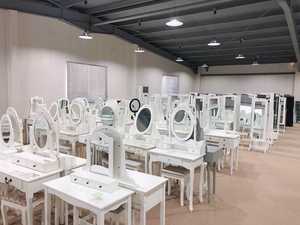 Дизайн шкафа для косметики в спальню, современный туалетный столик для макияжа - Product Image 3