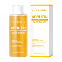CHIC BEAUTE Tonique Visage Essentiel à l'Arbutine Éclaircissant Hydratant Tonique Hydratant pour le Visage Alpha-Arbutine Tonique Blanchissant pour la Peau
