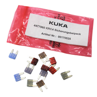 KUKA 00170525 (2A/3A/4A/5A/7.5A/10A/15A) Fusible KR C4 Bypack Protection de circuit