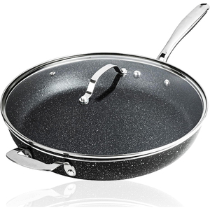 High Quality Ceramic Nonstick Aluminium Frying <b>Pan</b> Stainless Steel Handle <b>Induction</b> Bottom 3-4L Capacity for Gas <b>Induction</b> - Product Image 1
