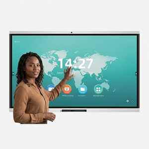 กระดานอัจฉริยะ 86 นิ้ว 4K UHD ระบบแอนดรอยด์ OPS รองรับการสัมผัส 20 จุด  หน้าจอสัมผัสแบบอินเทอร์แอคทีฟ  ไวท์บอร์ดดิจิทัล EIBOARD สำหรับการสอนในห้องเรียน - Product Image 1