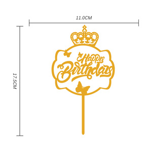 Adornos Decorativos para Pasteles de Acrílico al por Mayor 2023, Nuevo Diseño de Adorno para <span class=keywords><strong>Pastel</strong></span> con Figura de Cumpleaños <span class=keywords><strong>Número</strong></span> <span class=keywords><strong>18</strong></span> - Product Image 5
