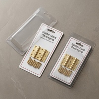 Emballage personnalisé en blister transparent en PET avec carte coulissante