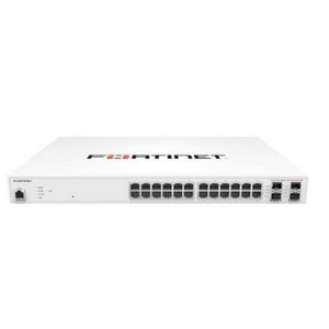 Commutateur FortiGate compatible avec le contrôleur de commutateur, nouveau commutateur FortiSwitch 124F-FPOE FS-124F-FPOE d'origine, 24 ports RJ45 1G, couche 2 - Product Image 1