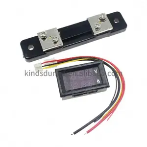 Dc 0-100V 10a Digitale Voltmeter Ampèremeter Dual Display Spanningsdetector Huidige Meter Paneel Amp Volt Meter 0.28 "Led Voltmeter