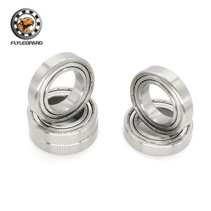 Rodamientos de Bolas de Ranura Profunda de Acero Inoxidable Flyleopard S6006ZZ 30x55x13mm ZZ Sellados Resistentes a la Corrosión - Product Image 4