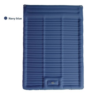 Colchoneta Inflable Rectangular de Tela Compuesta Engrosada de 12 cm, Colchoneta de Camping Portátil con Doble Correa de Tracción, Colchoneta de Camping para Exteriores - Product Image 1