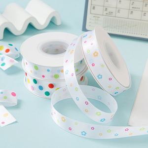 Pince à cheveux en tissu à pois coloré avec nœud en ruban gros-grain, cadeau mignon pour la Fête des Enfants, en polyester écologique - Product Image 4