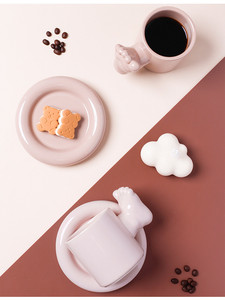 Madou-Tazas creativas modernas y divertidas para el hogar, juego de tazas de café con mango en forma de <span class=keywords><strong>pulgar</strong></span> y pie, regalo, venta directa de fábrica - Product Image 4