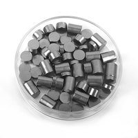Beban Silinder Tungsten Sinter Bebas Timbal 1/8 3/16 1/4 1/2 oz Ramah Lingkungan Beban Bermassa Tinggi untuk Keseimbangan Mobil Balap