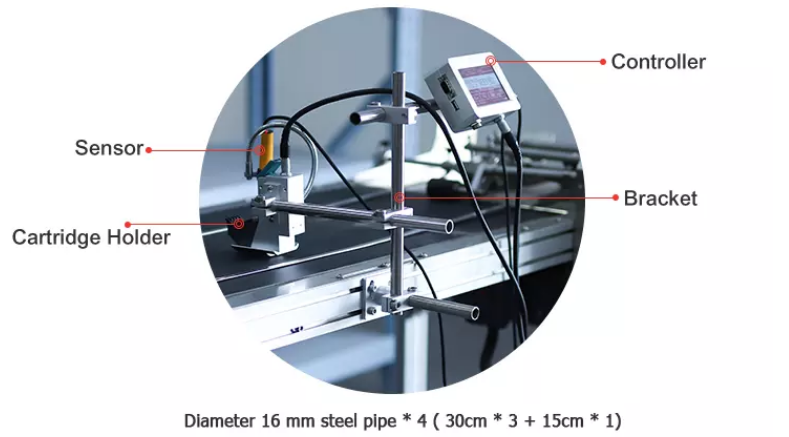 Automatic Handheld Label Inkjet Printer for Batch Code and Expiry Date ...