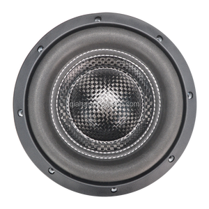 HYW-875-019E Subwoofer para Auto de 8 Pulgadas con Bobina de Voz Dual, Doble 4 D2 D1 Ohm, Triple Imán, Fibra de Carbono, DC 12V, 1000W RMS, Altavoz para Auto - Product Image 2