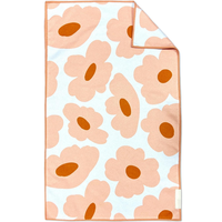 Serviettes de cuisine en microfibre gaufrée recyclée de qualité supérieure, absorbantes, compressées, antimicrobiennes et écologiques