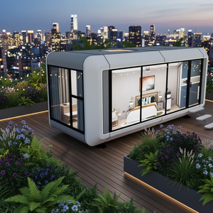 Maison conteneur modulaire préfabriquée mobile Apple Cabin 20 <span class=keywords><strong>pieds</strong></span> avec cuisine, idéale pour hôtel, voyage et habitation - Product Image 5