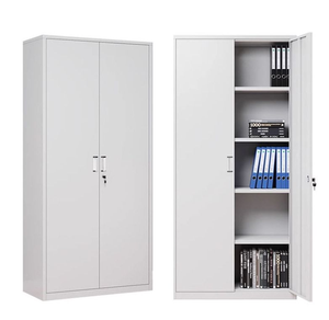 Hiện Đại 2-Cửa Kim Loại Thép Tủ Locker Có Thể Điều Chỉnh Sắt Lưu Trữ Kệ Cho Phòng Ngủ Ăn Văn Phòng Nhà Trường Khách Sạn Bệnh Viện Sử Dụng - Product Image 2