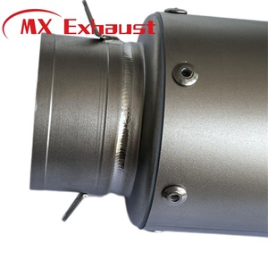 Offre Spéciale MX échappement universel 51mm 60mm alliage de titane moto vélo silencieux d'échappement pour <span class=keywords><strong>Yamaha</strong></span> R1 - Product Image 4