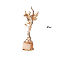Estatua de baile de calidad, trofeo de resina, premios, regalos de recuerdo, competición de baile de alto grado, copa de trofeo de campeón