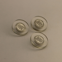 Kancing Jahit Resin Lapis Kilap Tinggi Ramah Lingkungan Modern Berkualitas Tinggi yang Dapat Disesuaikan, Model Pakaian OW-NK186