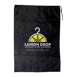 Sac <span class=keywords><strong>à</strong></span> <span class=keywords><strong>linge</strong></span> en polyester réutilisable de grande capacité, imperméable, avec cordon de serrage, pour le nettoyage <span class=keywords><strong>à</strong></span> sec et l'utilisation hôtelière, pas cher - Product Image 3