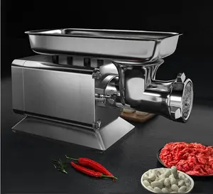 Stainless Steel 304 Professional Commercial Electric Sausage Meat Grinder Powerful Slicers Machine Meat Grinder