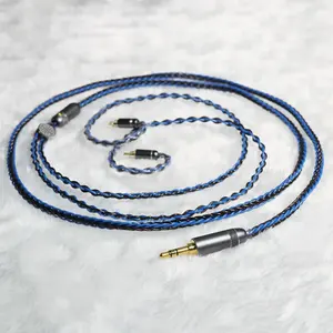 流行的Litz OCC铜升级耳机电缆，提供更全面的声音细节