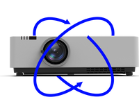 Projecteur de cinéma maison SMX 8200 lumens, projecteur laser DLP avec boîte TV intelligente Android, WIFI