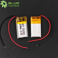 Batterie Li-Polymère Personnalisée 321222 3.7V 65mAh 0.24Wh pour Écouteurs TWS et Dispositifs Portables Miniatures, Cellule Li-Po Rechargeable OEM/ODM