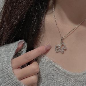 Colgante de Plata de Ley S925 con Diseño de Pony, Estilo Vintage, Simple y Moderno, Colgante de Caballo Volador para Año Nuevo - Product Image 3