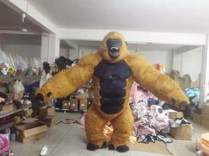 Disfraz de Dinosaurio Caminante con Sonido, Disfraz de Mascota de Dinosaurio, Cosplay de Mascota Animal, Oso Polar, Gorilas, King Kong - Product Image 6