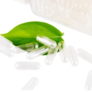 Rỗng gelatin viên nang cứng viên nang giá rẻ nhà máy nhà sản xuất Veggie màu sắc tự nhiên Rau Viên nang rỗng - Product Image 1