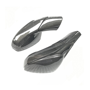 Cubierta de Espejo Retrovisor de Fibra de Carbono Real Resistente a Arañazos para <span class=keywords><strong>Ferrari</strong></span> 488, Piezas Modificadas - Product Image 1