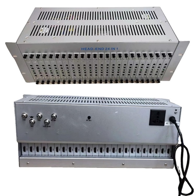 TL-16HD/AV 16 Port HD/AV RCA Input Fixed Channel Modulator for Analog TV Project User No Need STB Cheapest TV Solution