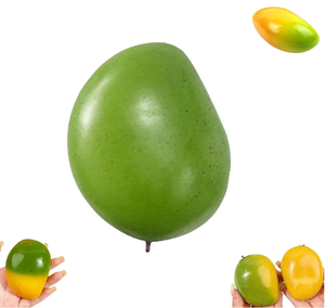Squishies Mango Mango Stress Ball Fruit Squishies Big Fruit Squishies Color Changing Sensory Tool for Anxiety Relief - Product Image 1