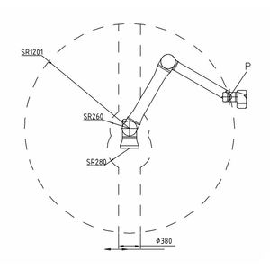 共同溶接ロボットデュアルプロテクションアルゴンアーク溶接ロボットアーム全自動インテリジェント機器3 kWモーター - Product Image 2