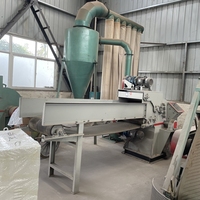 Broyeur à marteaux pneumatique motorisé pour tubes d'évacuation, lame 65Mn, 2,2t, pour usine de granulés de biomasse et de panneaux à base de bois